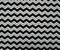 Black-White Poly Chevron Print Liverpool Double Knit Fabric By the Yard